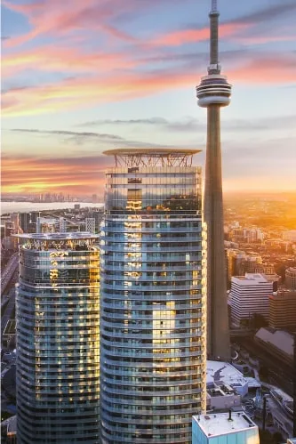 CN Tower and Toronto skyline